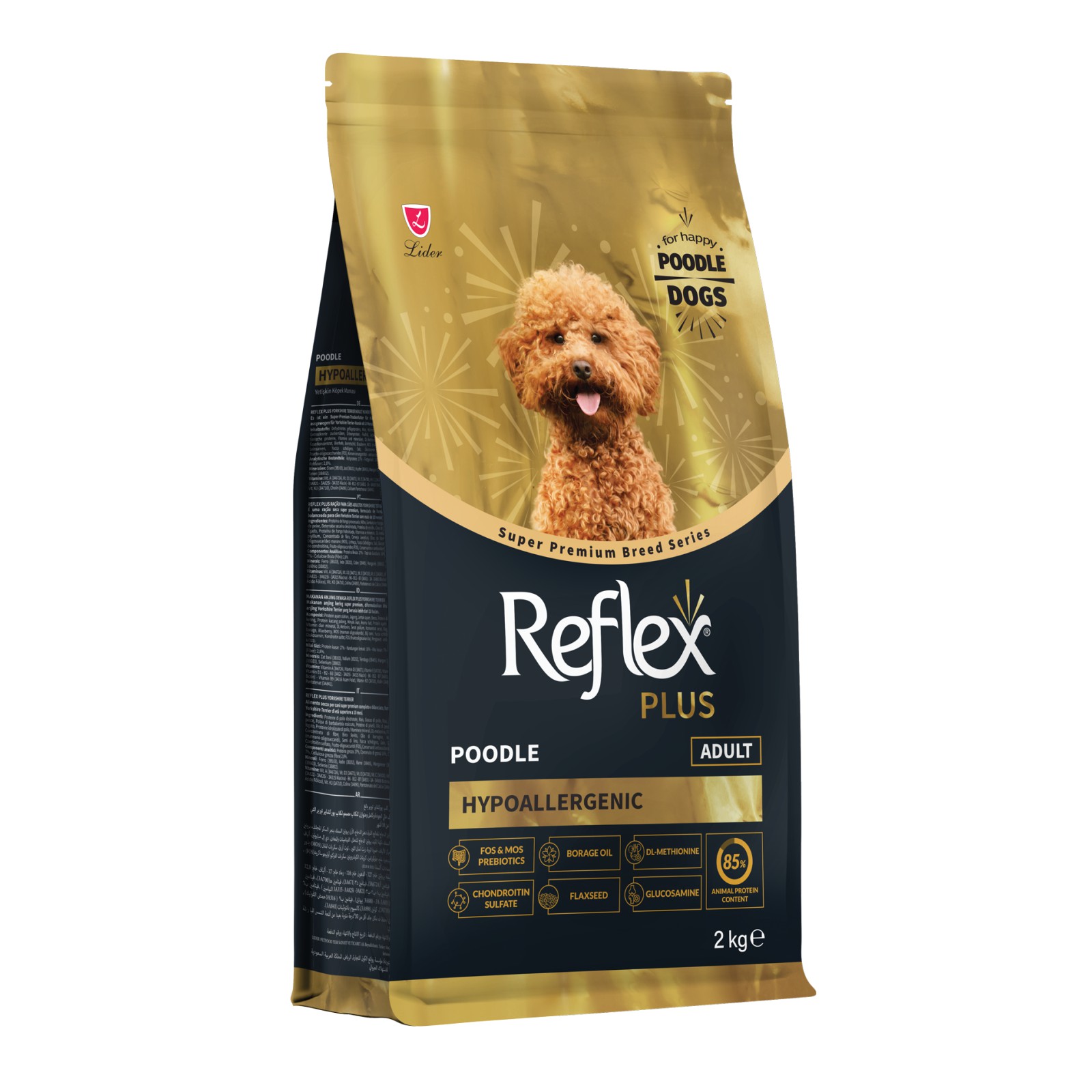 Reflex Plus hrana za odrasle pudle 2kg