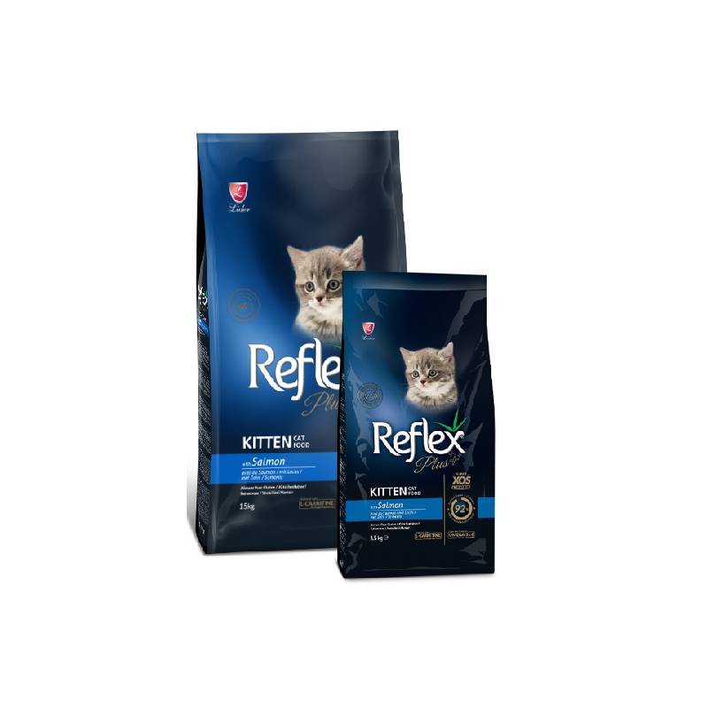 Reflex Plus hrana za mačiće s lososom, 1.5 kg