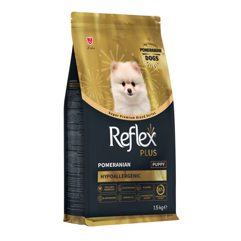 Reflex Plus Premium hrana za štence pomeranca 1,5 kg