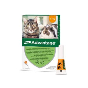 Bayer Advantage 40 mg zaštita za male mačke i zečeve težine do 4 kg – 1 ampula