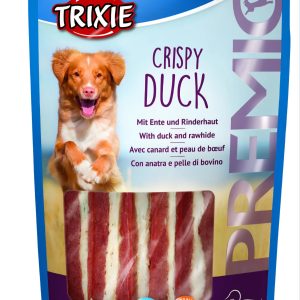 Trixie Crispy Duck, poslastica za pse, 100g