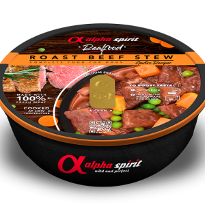 Alpha Spirit, gulaš od pečene govedine za pse (280g)