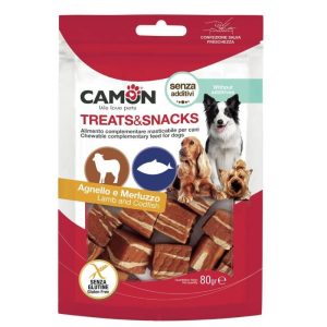 Camon Poslastice od janjetine i bakalara, za pse, 80g
AE707