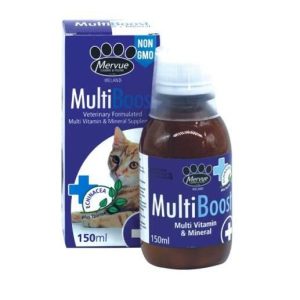 MultiBoost, multivitaminsko mineralni sirup za jačanje imuniteta i otpornosti organizma, za mačke, 150ml